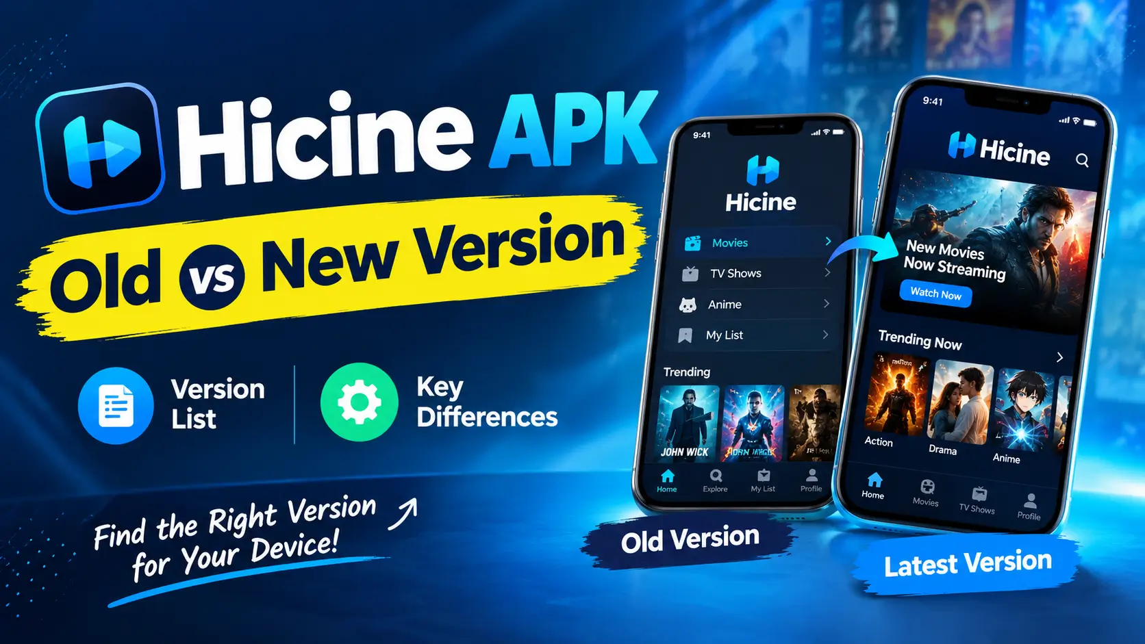 Hicine APK Old Version Download List How Is Different With New Version
