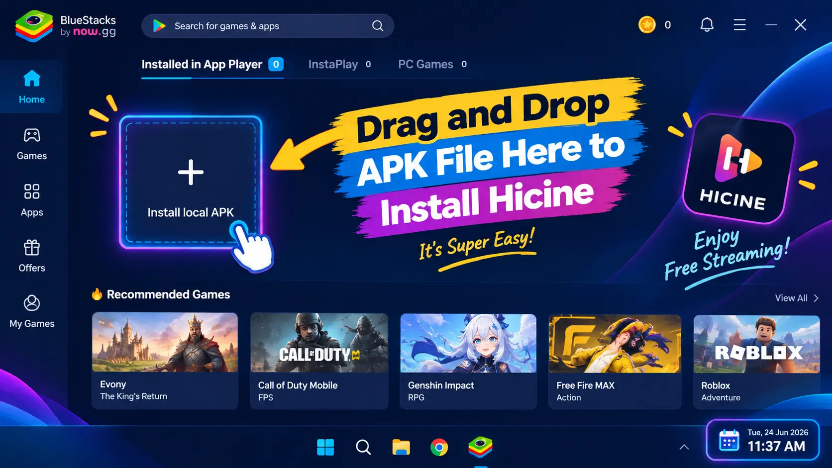 hicine app for pc