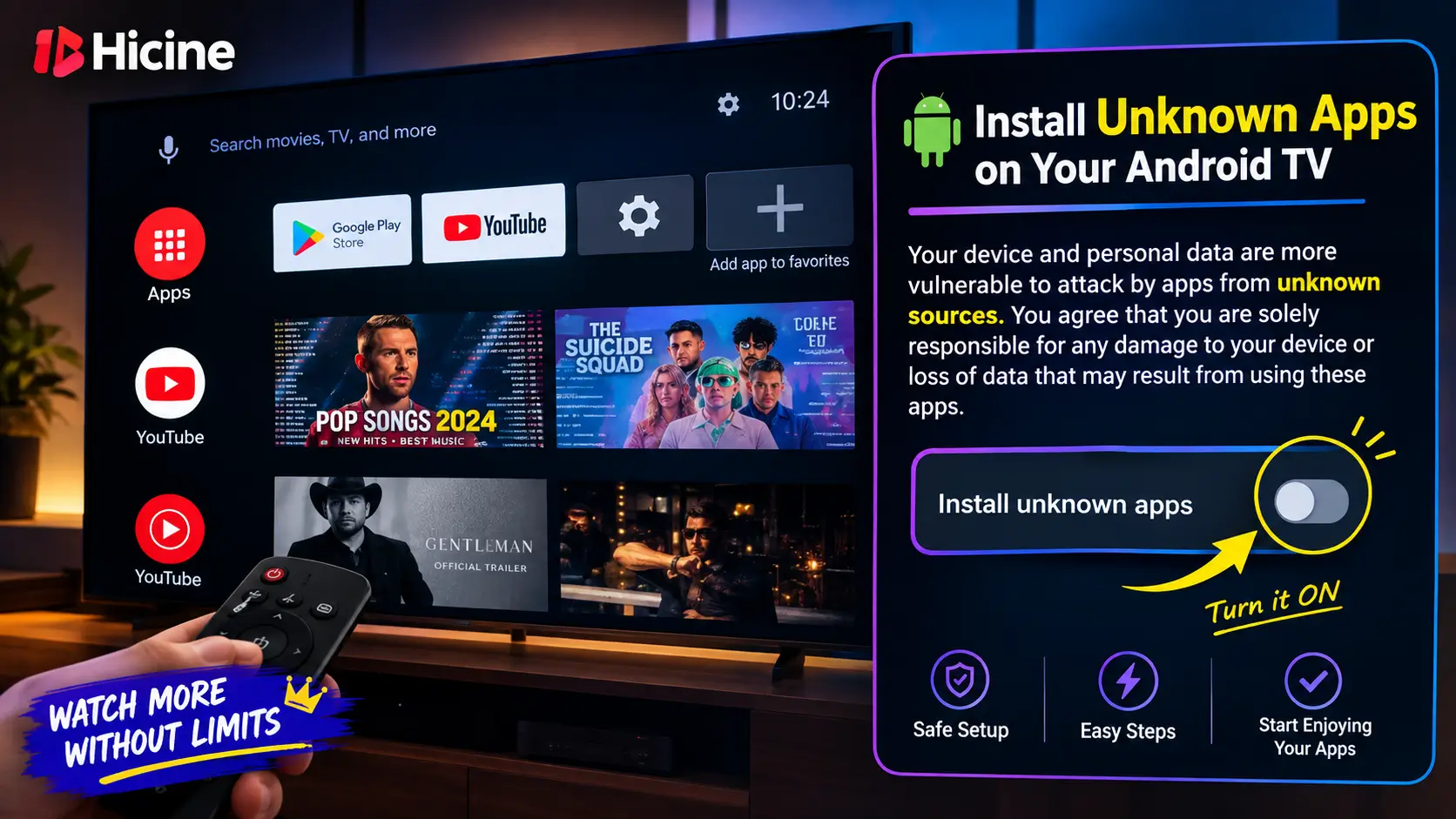 How to Download Hicine App For Smart TV Know Complete Guide
